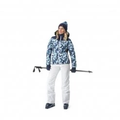 Veste imperméable - Femme - Bleu marine RUBY MOUNTAIN JKT W -Vêtements et Equipements Soldes miv9226 9603 2 ruby moun jkt w saphir glacier print 2