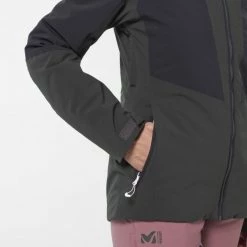 Veste imperméable - Femme - Blanc MURREN JKT W -Vêtements et Equipements Soldes miv9229 0247 3 murren jkt w black noir 2 2