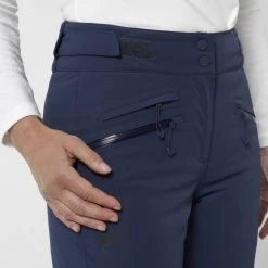 Pantalon de ski bleu marine pour femme SNOWBASIN -Vêtements et Equipements Soldes miv9232 7317 3 snowbasin pt w saphir 3 1