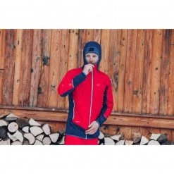 Veste de ski de randonnée rouge pour homme COOLIDGE HYBRID -Vêtements et Equipements Soldes miv9239 0335 11 coolidge hy j m red rouge