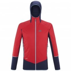 Veste de ski de randonnée rouge pour homme COOLIDGE HYBRID