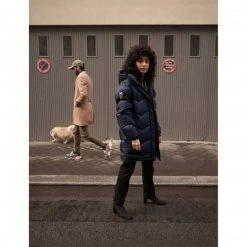 Doudoune longue bleu marine unisexe HERITAGE DOWN -Vêtements et Equipements Soldes miv9299 7317 12 heri down pk m saphir 3