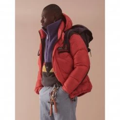 Doudoune rouge unisexe HERITAGE DOWN -Vêtements et Equipements Soldes miv9300 0335 14 heri down jkt m red rouge 3