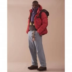 Doudoune bleu marine unisexe HERITAGE DOWN -Vêtements et Equipements Soldes miv9300 0335 15 heri down jkt m red rouge 3 1