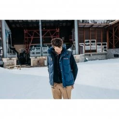 Doudoune sans manches bleu marine unisexe HERITAGE DOWN 9 Doudoune sans manches bleu marine unisexe HERITAGE DOWN -Vêtements et Equipements Soldes miv9301 7317 12 heri down vst m saphir