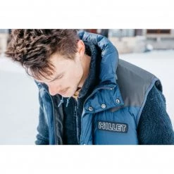 Doudoune sans manches bleu marine unisexe HERITAGE DOWN 10 Doudoune sans manches bleu marine unisexe HERITAGE DOWN -Vêtements et Equipements Soldes miv9301 7317 13 heri down vst m saphir