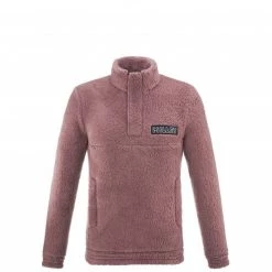 Polaire demi-zip violette unisexe HERITAGE FLEECESHEEP