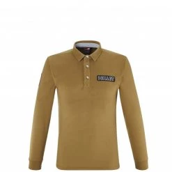 Polo en polaire kaki unisexe HERITAGE FLEECE