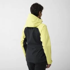 Veste GORE-TEX bleu marine pour femme KAMET -Vêtements et Equipements Soldes miv9332 9665 2 kamet gtx jk w saphir limon 1 1