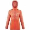 Veste orange pour femme LTK ULTRALIGHT JKT W