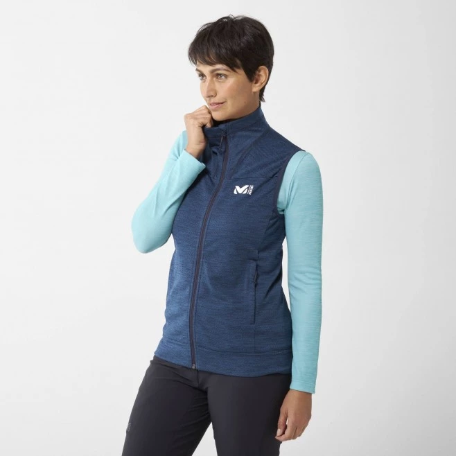 Polaire chaude violette pour femme LOKKA VEST II W 2 Polaire chaude violette pour femme LOKKA VEST II W – Image 2