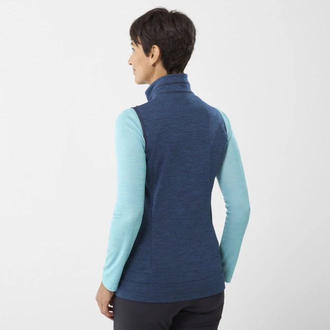 Polaire chaude violette pour femme LOKKA VEST II W 3 Polaire chaude violette pour femme LOKKA VEST II W – Image 3