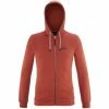 Polaire chaude marron pour homme DIVINO FZ HOODIE M