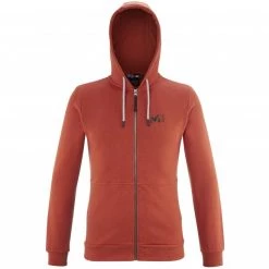 Polaire chaude marron pour homme DIVINO FZ HOODIE M