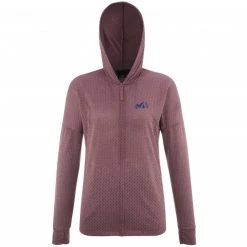 Sweat violet pour femme LOOP LIGHT HOODIE W