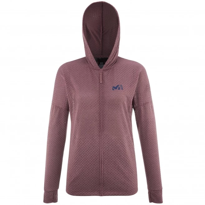 Sweat violet pour femme LOOP LIGHT HOODIE W 1 Sweat violet pour femme LOOP LIGHT HOODIE W