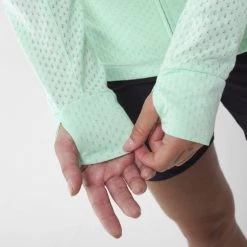 Sweat turquoise pour femme LOOP LIGHT HOODIE W -Vêtements et Equipements Soldes miv9361 9647 6 loop light hdiw beryl 1