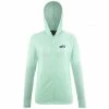Sweat turquoise pour femme LOOP LIGHT HOODIE W