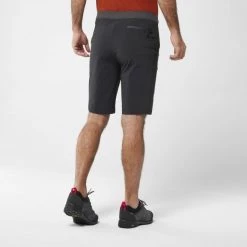 Short kaki pour homme FUSION XCS SHORT M -Vêtements et Equipements Soldes miv9370 9573 2 fusion xcs sh m dark grey black 1