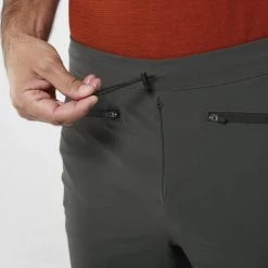 Short kaki pour homme FUSION XCS SHORT M -Vêtements et Equipements Soldes miv9370 9573 3 fusion xcs sh m dark grey black 1