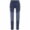 Pantalon d'alpinisme bleu marine pour femme SUMMIT XCS RIP