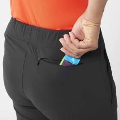 Pantacourt violet pour femme WANAKA CLIMBING 3/4 PT W -Vêtements et Equipements Soldes miv9379 0247 4 wanaka 3 4 pt w black noir 1