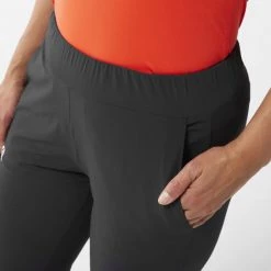 Pantacourt violet pour femme WANAKA CLIMBING 3/4 PT W -Vêtements et Equipements Soldes miv9379 0247 5 wanaka 3 4 pt w black noir 1