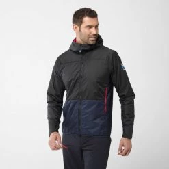 Doudoune à capuche bleu marine pour homme TRILOGY EDGE AIRCORE -Vêtements et Equipements Soldes miv9386 9036 1 tri edge air m saphir noir 1