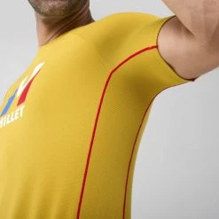 Tee-Shirt bleu marine pour homme TRILOGY DELTA ORIGIN SS M -Vêtements et Equipements Soldes miv9388 5190 5 trilo orig ss m mustard 1 1