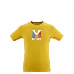 Tee-Shirt jaune pour homme TRILOGY DELTA ORIGIN SS M