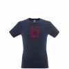 Tee-Shirt bleu marine pour homme TRILOGY WOOL STRIPES