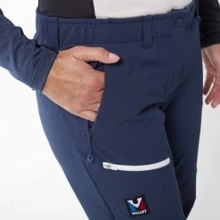 Pantalon d'alpinisme bleu marine pour femme TRILOGY XCS AIR -Vêtements et Equipements Soldes miv9392 7317 4 tri xcs pt w saphir 1