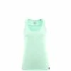 Tee-Shirt turquoise pour femme HIKING JACQUARD TANK W