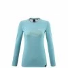 Tee-Shirt bleu pour femme SUNNY FIELDS TS LS W