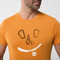 Tee-Shirt orange pour homme RELIMITED COLORS TS SS M -Vêtements et Equipements Soldes miv9412 9646 3 relimited ts m maracuja 1