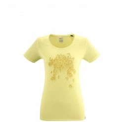 Tee-Shirt jaune pour femme MOON HILL TS SS W