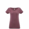 Tee-Shirt violet pour femme CRYSTAL TS SS W
