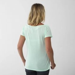 Tee-Shirt bleu marine pour femme CRYSTAL TS SS W -Vêtements et Equipements Soldes miv9418 9647 2 crystal ts ss w beryl 1 2