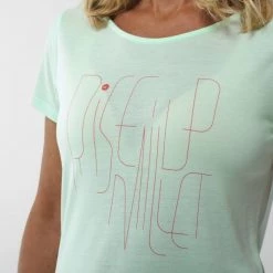 Tee-Shirt turquoise pour femme CRYSTAL TS SS W -Vêtements et Equipements Soldes miv9418 9647 4 crystal ts ss w beryl 1