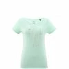 Tee-Shirt turquoise pour femme CRYSTAL TS SS W