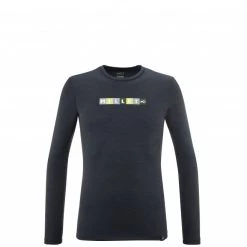 Tee-Shirt noir pour homme SUNNY FIELDS TS LS M