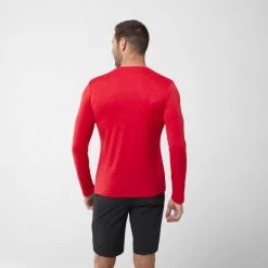 Tee-Shirt rouge pour homme SUNNY FIELDS TS LS M -Vêtements et Equipements Soldes miv9419 0335 2 sunny fiel ls m red rouge 1 1