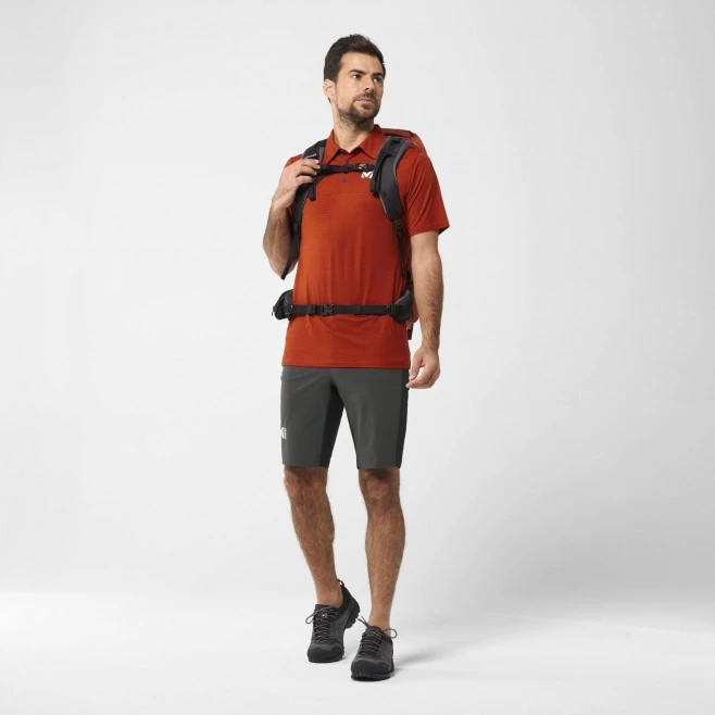 Tee-Shirt bleu marine pour homme IMJA WOOL POLO II M 5 Tee-Shirt bleu marine pour homme IMJA WOOL POLO II M – Image 5