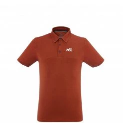 Tee-Shirt marron pour homme IMJA WOOL POLO II M