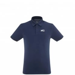 Tee-Shirt bleu marine pour homme IMJA WOOL POLO II M