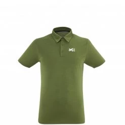 Tee-Shirt kaki pour homme IMJA WOOL POLO II M