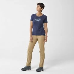 Tee-Shirt respirant bleu marine pour femme LTK FAST TS SS W -Vêtements et Equipements Soldes miv9432 7317 6 ltk fast ts w saphir 1