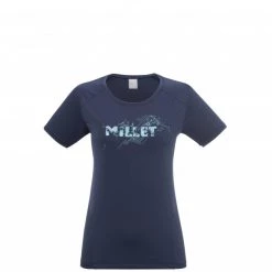 Tee-Shirt respirant bleu marine pour femme LTK FAST TS SS W